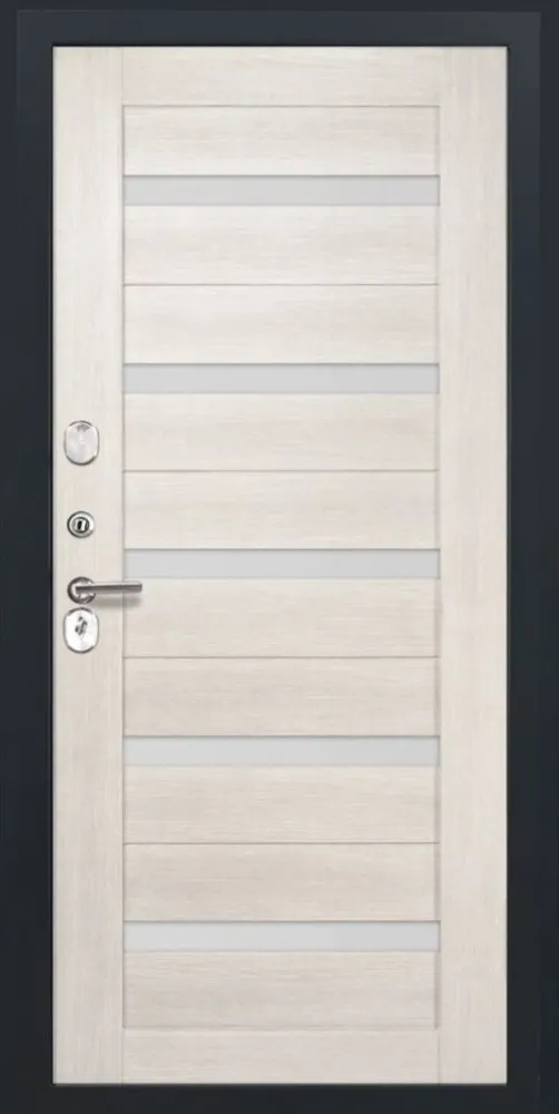 Товар Дверь ДвериПРО Модель L-49 СБ-1 (ст. белое, 16мм, беленый дуб) DPRO221062