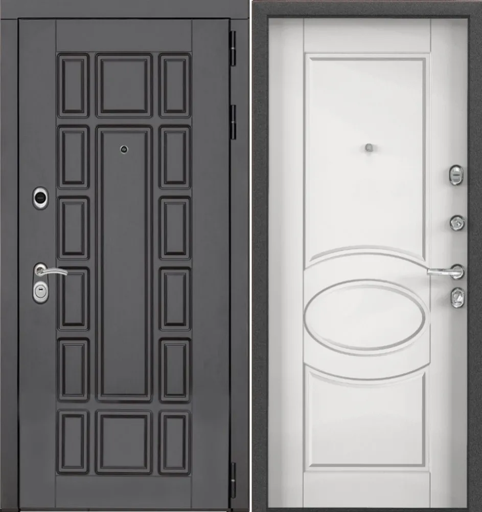 Фото Дверь Цербер 3К Чёрный муар Спарта Венге Сменная панель DIS006482