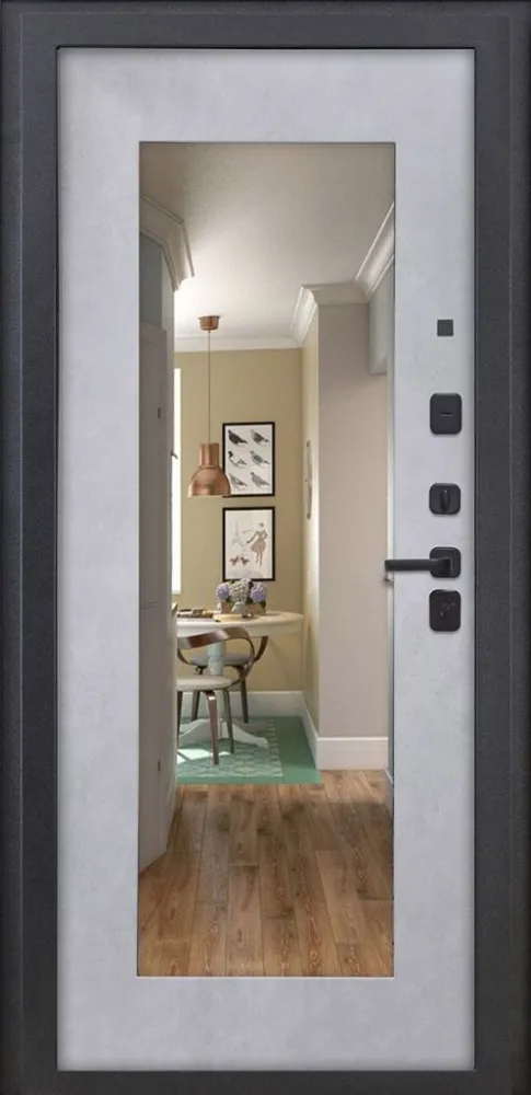 Товар Дверь ДвериПРО Аура ФЛЗ-603 Бетон снежный DPRO222642